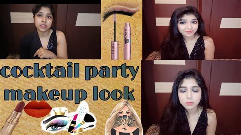 Cocktail Party Makeup Look Bold Eye With Nude Lips YouTube