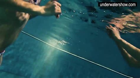 Andrea And Monica Hot Teens In The Pool