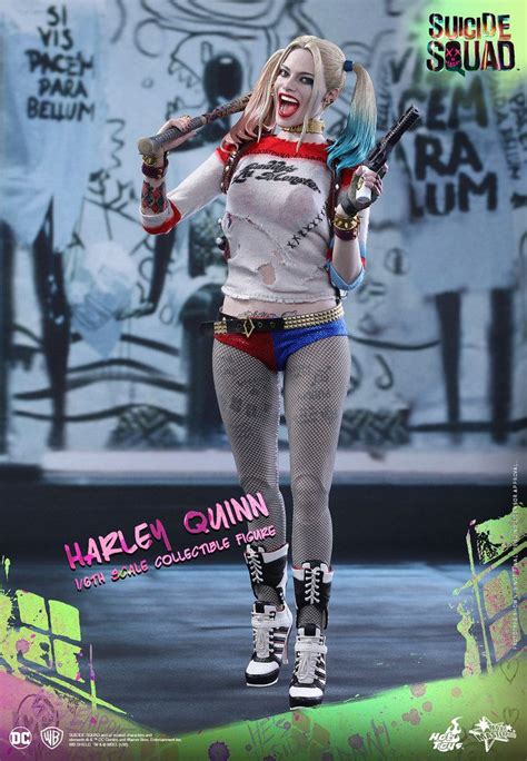 Hot Toys MMS383 自殺突擊隊小丑女哈莉奎茵Harley Quinn 1 6 比例人偶作品 マーゴットロビー 美しいセレブ ハーレイクイン