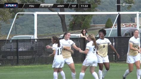 Army Women S Soccer Brianna Nicholas Goal Vs Fairleigh Dickinson 9 18