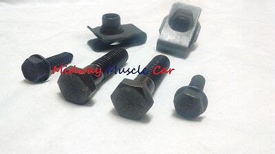 Fuel Gas Tank Strap Mounting Hardware Kit 77 81 Chevy Camaro Pontiac