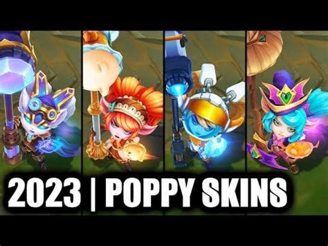 All Poppy Skins From Newest to Oldest, which is your favorite? : r ...