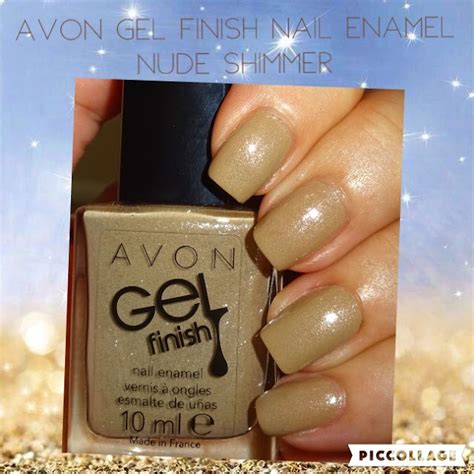 Wendy S Delights Avon Gel Shine Nail Enamel Nude Shimmer