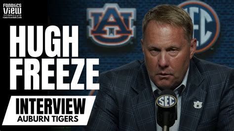 Hugh Freeze Talks First Year Coaching Preparations At Auburn 42 New