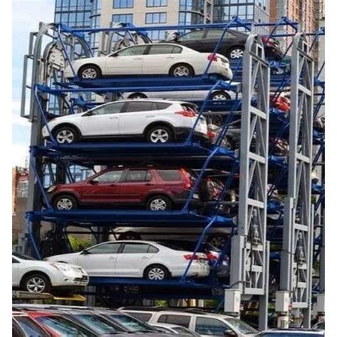 Tower Car Parking System Mode Of Drive Hydraulic At Best Price In