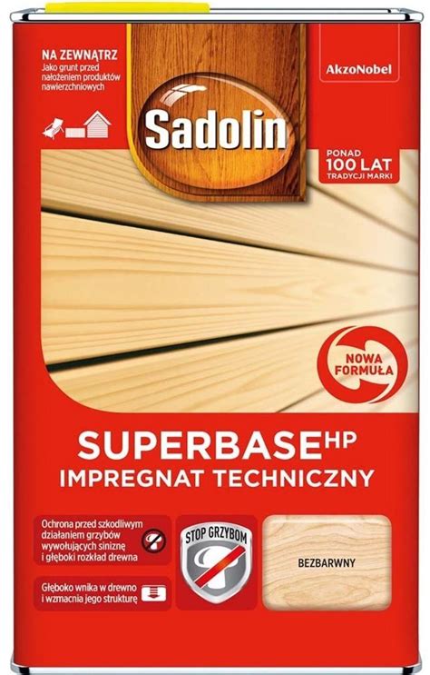 Sadolin SUPERBASE HP Impregnat Techniczny 0 75L Metal Tech