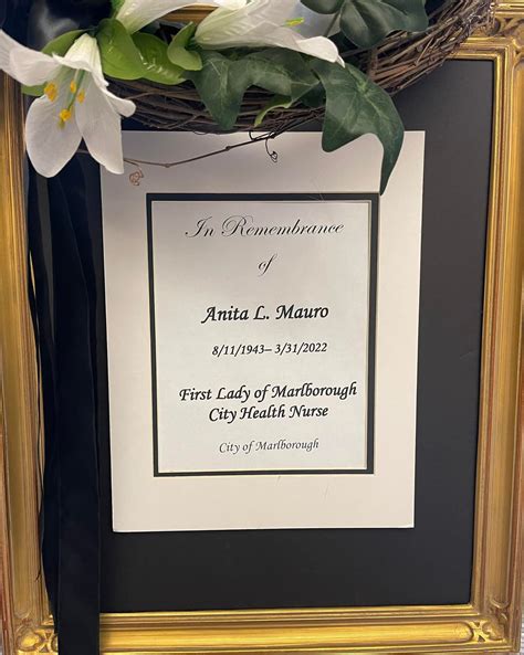 City of Marlborough (Official) - We are saddened to share the loss of