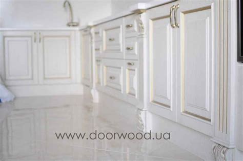 Кухни изготовление из дерева с деревянными фасадами DoorWooD