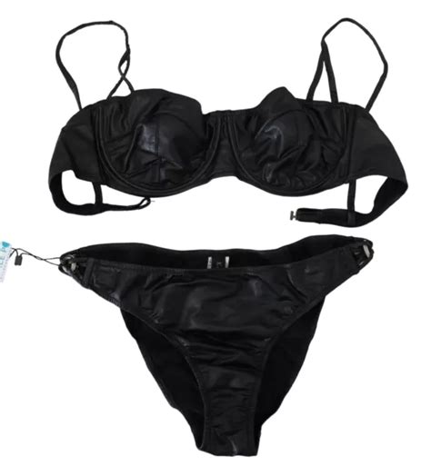 Kristina Ti Bikini Maillot De Bain Deux Pi Ce Noir Solide It Us Xl Usd Eur