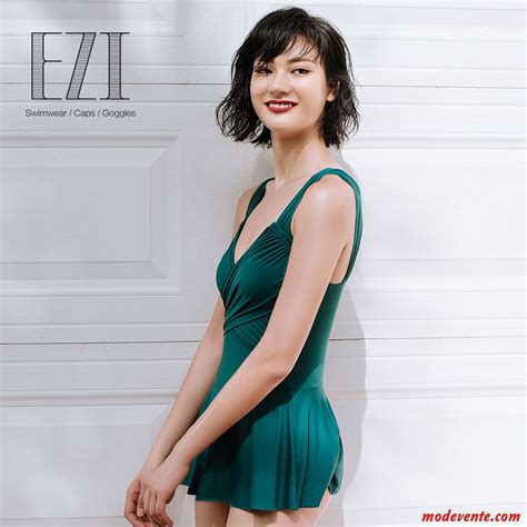 Bikini Femme Style De Jupe Grande Taille Maillot De Bain Mince Conservateur Couvrir Le Ventre