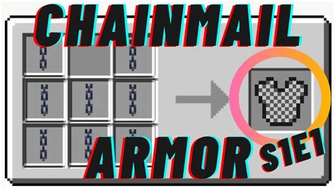 How To Craft Chainmail Armor Minecraft Mysteries S1e1 Youtube