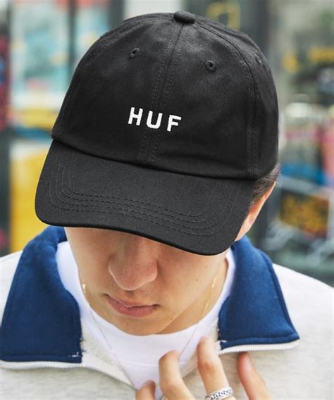 Huf（ハフ）の「hufハフ Essentials Og Logo Cv ロゴキャップ（キャップ）」 Wear