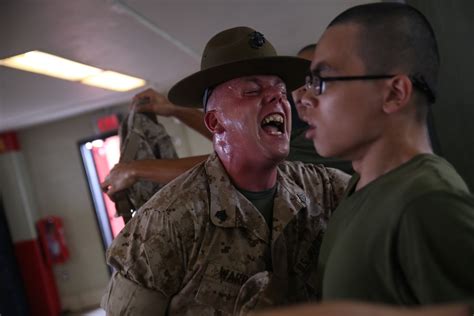 DVIDS Images Recruits Meet Parris Island Drill Instructors Who Will