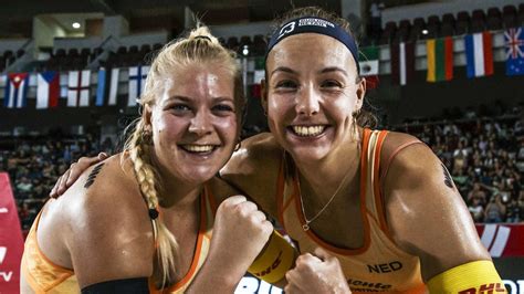 Stam En Schoon Naar Finale Van Prestigieus Beachvolleybaltoernooi In Mexico