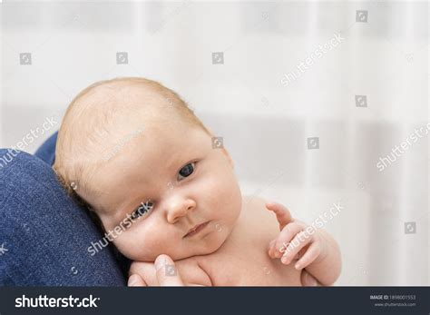 Portrait Newborn Baby Home Cute Naked Stock Photo 1898001553 Shutterstock