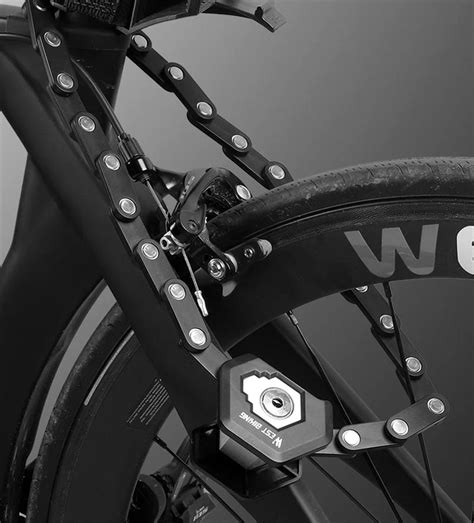 Складной велосипедный замок WEST BIKING, замок для горного и дорожного ...