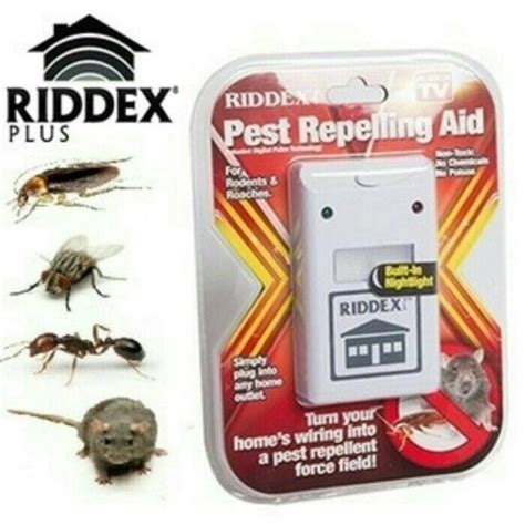 Jual Riddex Pest Control As Seen On Tv Alat Pengusir Tikus Hama Kecoa