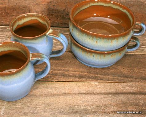 Mairi S Country Comfort Combo Glaze On Coffee Mugs And Soup Mugs A