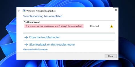 Fix The Remote Device Won T Accept The Connection Tech News Today
