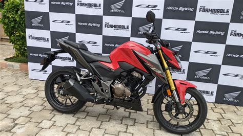 Honda CB F Highlights ఈ మటరసకల ఒక శకతవతమన సటరట ఫటర the new naked