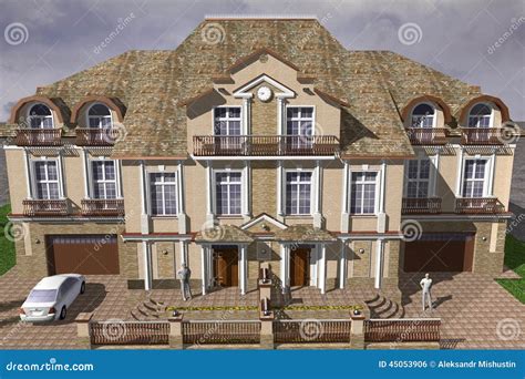 mansion classic style royalty  stock photography cartoondealer