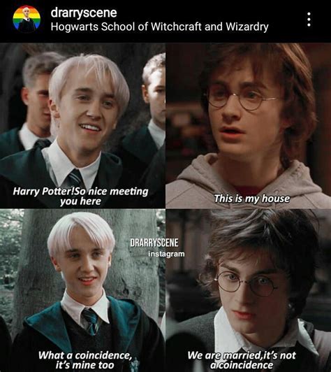 Book Of Drarry Memes And Pictures Part 9 Gay Harry Potter Harry Potter Memes Hilarious