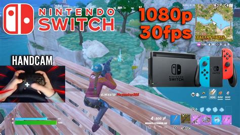 Fortnite Nintendo Switch Chapter 5 Handcam Best 30fps Fortnite Player High Elim Gameplay