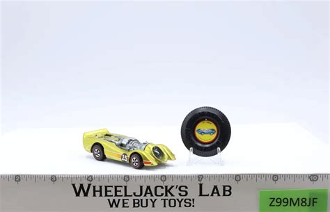 Jet Threat Yellow Mattel Redline Hot Wheels Rl W Button Nice Wheeljack S Lab