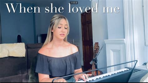 Sarah Mclachlan When She Loved Me Cover Piano Youtube