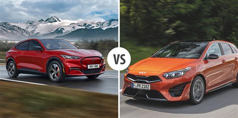 Ford Mustang Mach E VS KIA Ceed Autovergleich AUTOGOTT AT