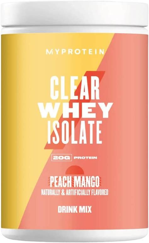 Myprotein Clear Whey Isolate Prote Na De Suero En Polvo Mezcla De