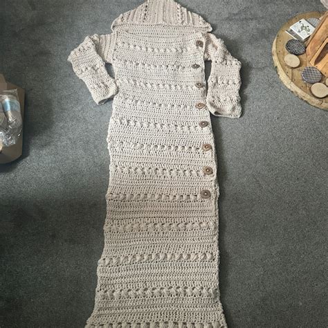 Snuggly Sofa Sweater Crochet Pattern English Usa And Dutch Hooded