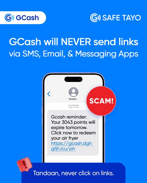 GCash - GCash will NEVER send links via SMS, Email, &... | Facebook