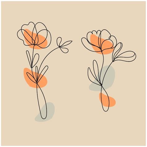 Premium Vector Vector Hand Drawn Floral Decorative Elements