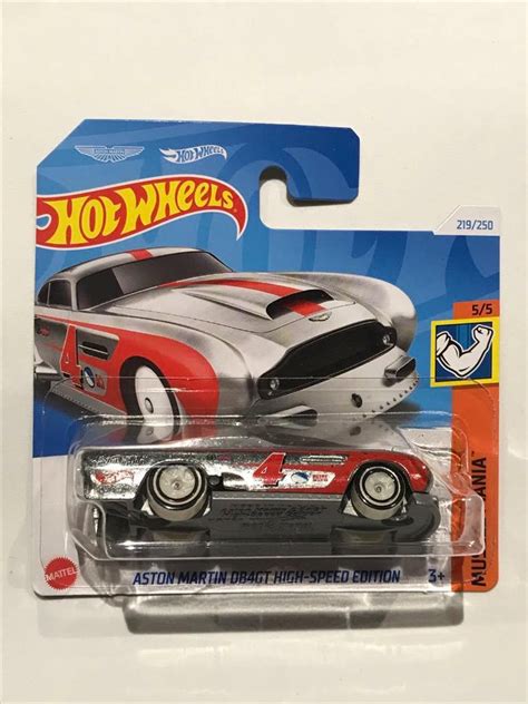 Hot Wheels Aston Martin Db Gt High Speed Edition Small Card Etsy