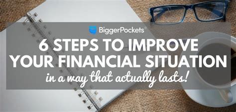 6 Steps To Improve Your Financial Situation In A Way That Actually Lasts Personal Finance