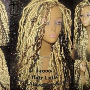Synthetic Dreadlock Wig Hippy Goth Tribal Kawaii Platinum Blonde Gypsy Bohemian Boho Goddess