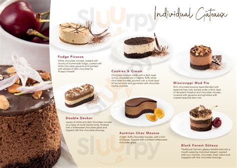 Chateau Gateaux Menù Ballito Main Menu Sluurpy