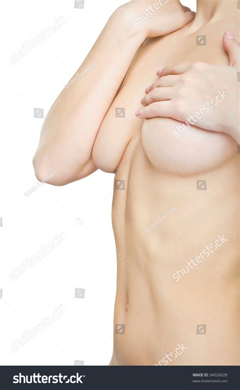 Sexy Beautiful Woman Covering Her Nude Stock Photo 94026628 Shutterstock