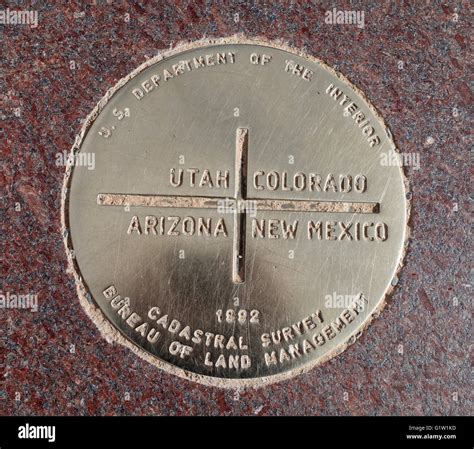 Four Corners Monument Hi Res Stock Photography And Images Alamy