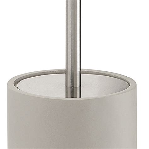 Juno Gray Toilet Brush By Gedy Ceramicstore