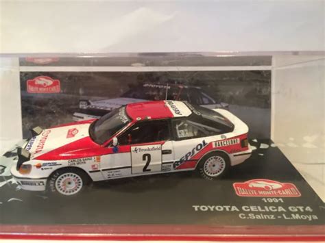 TOYOTA CELICA GT4 1991 Rallye Monte Carlo Scale 1 43 Altaya EUR 10 00