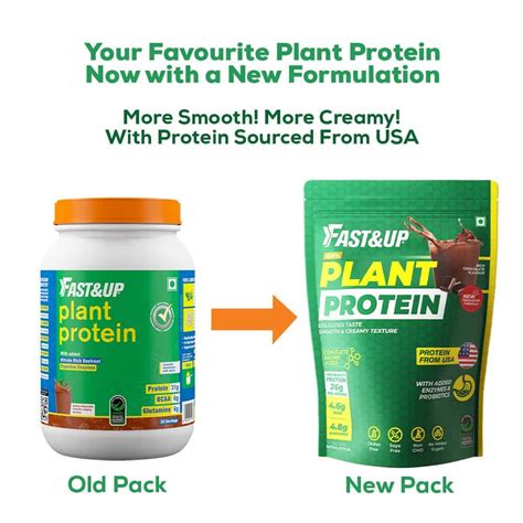 Fastandup Plant Protein Plant Based Vegan Nutrabay™