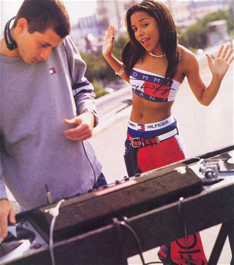 Classic Americana Aaliyah In Tommy Hilfigers 1996 97 Campaign