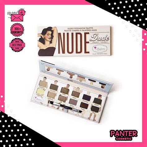 The Balm Nude Eyeshadow Palette Nude Volume The Balm Shopee Thailand