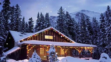 Romanticas navideñas MIX con tus grupos favoritos Cabaña bosque