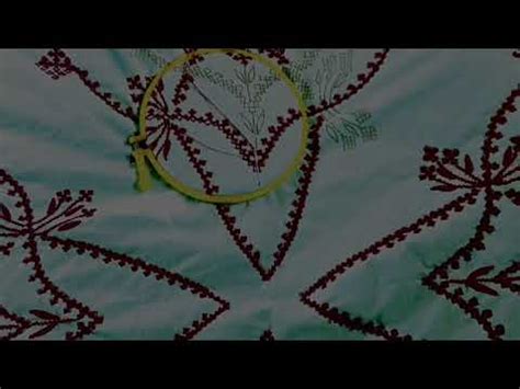 Hand Embroidery Beautiful Bedsheet And Pillow Cover Sindhi Design Art