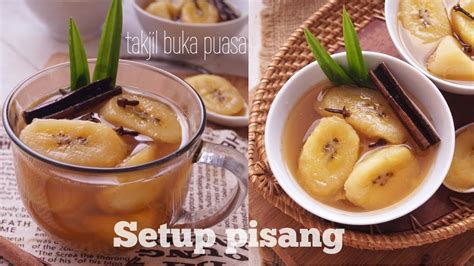 CARA MEMBUAT SETUP PISANG YANG NIKMAT YouTube