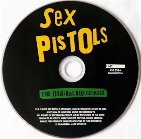 Sex Pistols The Original Recordings 2022 купить Cd диск в интернет