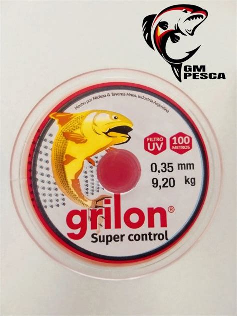 Nylon Grilon S Per Control Mm X Metros Naranja Gmpesca